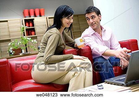at-home, chair, 30's View Large Photo Image Stock Image - at-home, chair, 30's. Fotosearch