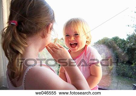 at-home, child, blond, baby, amusement View Large Photo Image Stock Photography - at-home, child, blond, baby, amusement. Fotosearch
