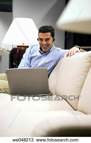 at-home, computer, 30's View Large Photo Image Stock Image - at-home, computer, 30's. Fotosearch