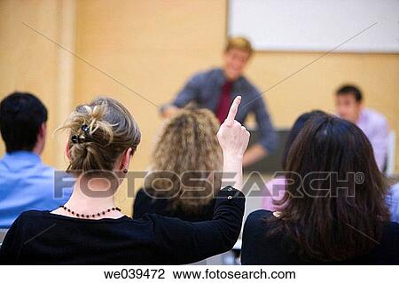 audience, business, back view, Arm raised View Large Photo Image Stock Image - audience, business, back view, Arm raised. Fotosearch