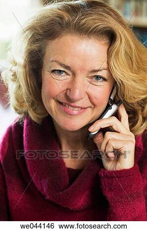 baby boomer, blond, calling, cell phone View Large Photo Image Stock Photograph - baby boomer, blond, calling, cell phone. Fotosearch