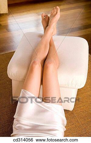 Stock Photograph - barefoot, body, Body care, Body part. Fotosearch