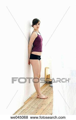 barefoot, brunette, at-home View Large Photo Image Stock Photo - barefoot, brunette, at-home. Fotosearch
