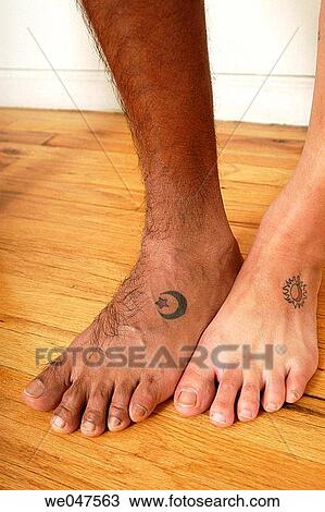 barefoot, contact, Close-up, anonymous View Large Photo Image Stock Image - barefoot, contact, Close-up, anonymous. Fotosearch