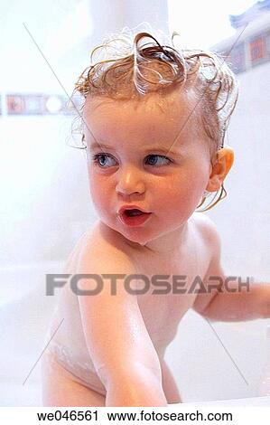 bathroom, at-home, bathing, bath, baby, askance View Large Photo Image Stock Image - bathroom, at-home, bathing, bath, baby, askance. Fotosearch