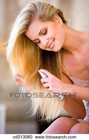 Stock Image - beauty, Beauty Care, blond. Fotosearch
