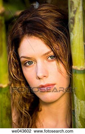 Stock Image - beauty, blue eyes, Beauty Care, 20's. Fotosearch