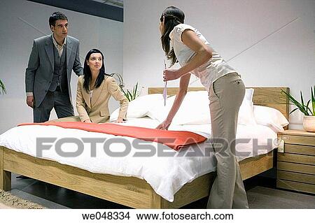 bed, bedroom, choice, choosing View Large Photo Image Picture - bed, bedroom, choice, choosing. Fotosearch
