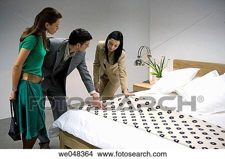 bed, bedroom, choice, choosing View Large Photo Image Picture - bed, bedroom, choice, choosing. Fotosearch