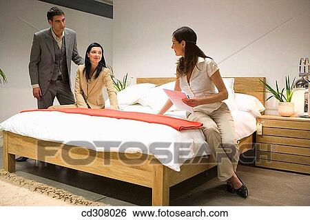 bed, bedroom, choice, choosing View Large Photo Image Stock Photograph - bed, bedroom, choice, choosing. Fotosearch
