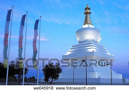 Benalmßdena stupa (the largest one in the Western world), Benalmßdena. Mßlaga province, Andalusia, Spain View Large Photo Image Stock Photo - Benalmßdena stupa (the largest one in the Western world), Benalmßdena. Mßlaga province, Andalusia, Spain. Fotosearch