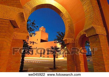 Bil-Bil castle built in neo-Arab style in 1934, Benalmßdena. Costa del Sol, Mßlaga province. Andalusia, Spain View Large Photo Image Stock Image - Bil-Bil castle built in neo-Arab style in 1934, Benalmßdena. Costa del Sol, Mßlaga province. Andalusia, Spain. Fotosearch