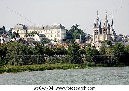 Blois on river Loire View Large Photo Image Picture - Blois on river Loire. Fotosearch