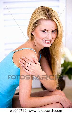 blond, Body care, contemporary View Large Photo Image Stock Image - blond, Body care, contemporary. Fotosearch