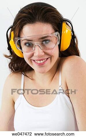 blue-collar, Blue-collar worker, brunette View Large Photo Image Stock Image - blue-collar, Blue-collar worker, brunette. Fotosearch