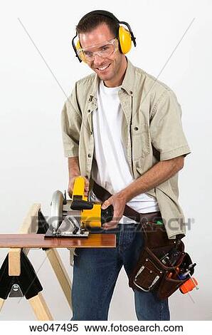 blue-collar, carpenter, Blue-collar worker, at-home View Large Photo Image Stock Photography - blue-collar, carpenter, Blue-collar worker, at-home. Fotosearch