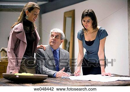 blueprint, boss, business, colleague View Large Photo Image Stock Image - blueprint, boss, business, colleague. Fotosearch
