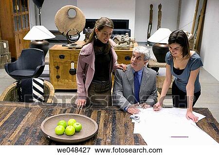 blueprint, boss, business, colleague View Large Photo Image Stock Photo - blueprint, boss, business, colleague. Fotosearch