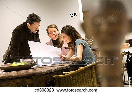 blueprint, business, colleague View Large Photo Image Stock Image - blueprint, business, colleague. Fotosearch