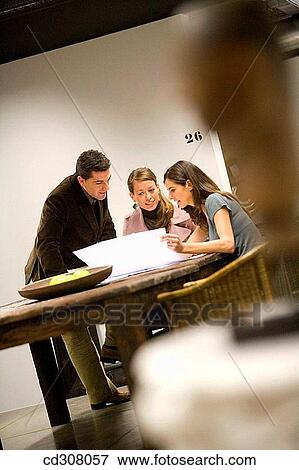 blueprint, business, colleague View Large Photo Image Stock Photo - blueprint, business, colleague. Fotosearch