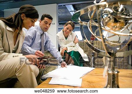 blueprint, business, colleague View Large Photo Image Stock Photo - blueprint, business, colleague. Fotosearch