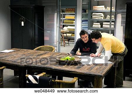 blueprint, business, colleague View Large Photo Image Stock Photo - blueprint, business, colleague. Fotosearch
