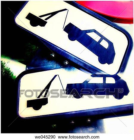 Stock Image - Breakdown van, day, concept, city, advice. Fotosearch