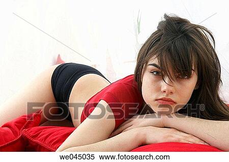 brunette, carnality, contemporary View Large Photo Image Stock Photography - brunette, carnality, contemporary. Fotosearch