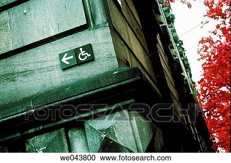 Stock Image - building, day, corner, concept, arrow. Fotosearch