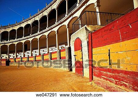 Bullring. Ronda. Andalucia. Spain. View Large Photo Image Stock Image - Bullring. Ronda. Andalucia. Spain.. Fotosearch