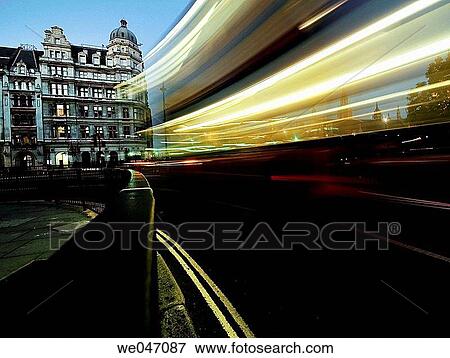 Bus, London. England, UK View Large Photo Image Stock Photo - Bus, London. England, UK. Fotosearch