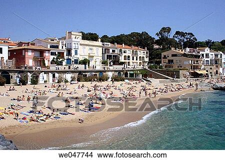 Calella de Palafrugell. Girona province. Spain View Large Photo Image Picture - Calella de Palafrugell. Girona province. Spain. Fotosearch