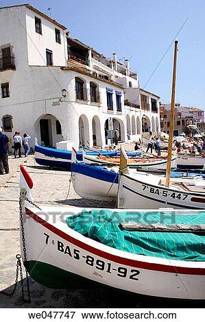 Calella de Palafrugell. Girona province. Spain View Large Photo Image Stock Photo - Calella de Palafrugell. Girona province. Spain. Fotosearch