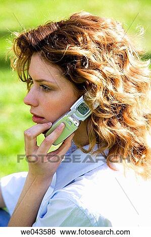 calling, cell phone, 20's View Large Photo Image Stock Photograph - calling, cell phone, 20's. Fotosearch
