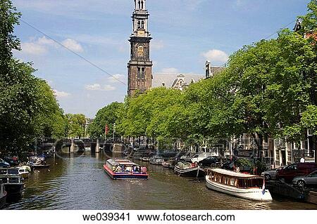 Canal. Amsterdam, Netherlands View Large Photo Image Stock Image - Canal. Amsterdam, Netherlands. Fotosearch