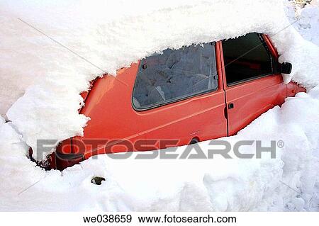 Car covered with snow, Villach, Carinthia (K? rnten), Austria (? sterreich), Europe. View Large Photo Image Stock Photo - Car covered with snow, Villach, Carinthia (K? rnten), Austria (? sterreich), Europe.. Fotosearch