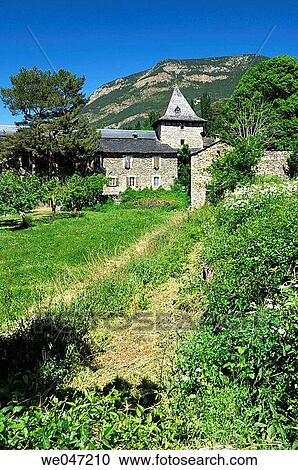 ? Casa Suprißn?. Anciles. Huesca province, Arag? n, Spain View Large Photo Image Stock Image - ? Casa Suprißn?. Anciles. Huesca province, Arag? n, Spain. Fotosearch