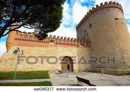 Castle. Arevalo, Avila province, Castilla-Leon, Spain. View Large Photo Image Stock Photo - Castle. Arevalo, Avila province, Castilla-Leon, Spain.. Fotosearch