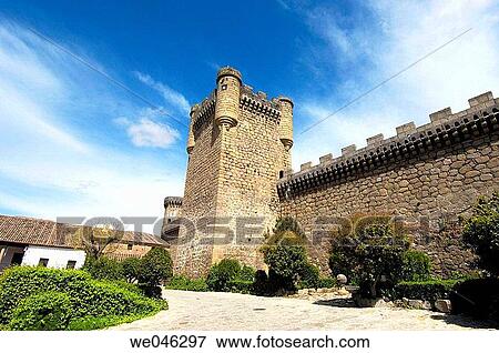 Castle. Oropesa. Toledo province, Spain View Large Photo Image Stock Photo - Castle. Oropesa. Toledo province, Spain. Fotosearch