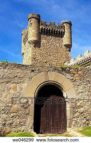 Castle. Oropesa. Toledo province, Spain View Large Photo Image Stock Photo - Castle. Oropesa. Toledo province, Spain. Fotosearch