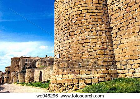 Castle, Parador Nacional (state-run hotel). Oropesa. Toledo province, Spain View Large Photo Image Stock Photograph - Castle, Parador Nacional (state-run hotel). Oropesa. Toledo province, Spain. Fotosearch