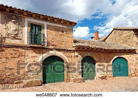 Castrillo de los Polvazares. Le? n province, Castilla-Le? n, Spain View Large Photo Image Stock Photo - Castrillo de los Polvazares. Le? n province, Castilla-Le? n, Spain. Fotosearch
