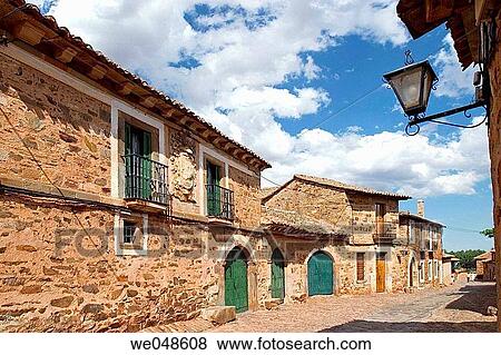 Castrillo de los Polvazares. Le? n province, Castilla-Le? n, Spain View Large Photo Image Stock Photo - Castrillo de los Polvazares. Le? n province, Castilla-Le? n, Spain. Fotosearch