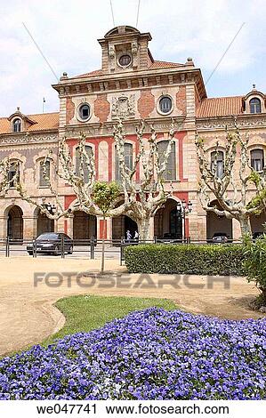 Catalan Parliament. Park of the Ciutadella. Barcelona. Spain View Large Photo Image Stock Image - Catalan Parliament. Park of the Ciutadella. Barcelona. Spain. Fotosearch