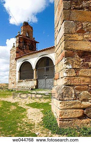 Chapel of Santa Mar? a del Castillo, Montamarta. Zamora province, Castilla-Le? n, Spain View Large Photo Image Stock Photo - Chapel of Santa Mar? a del Castillo, Montamarta. Zamora province, Castilla-Le? n, Spain. Fotosearch