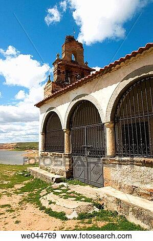 Chapel of Santa Mar? a del Castillo, Montamarta. Zamora province, Castilla-Le? n, Spain View Large Photo Image Stock Photo - Chapel of Santa Mar? a del Castillo, Montamarta. Zamora province, Castilla-Le? n, Spain. Fotosearch