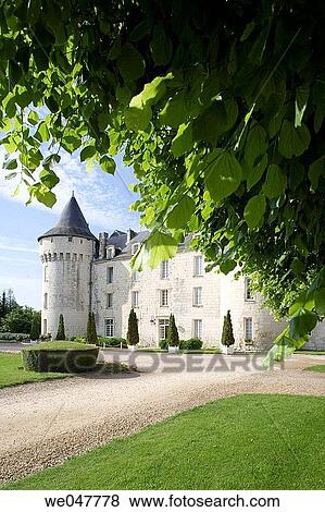 Chateau de Mar? ay (Indre-et-Loire), now a? Relais & Ch? teaux? luxury hotel & restaurant. Val de Loire. France. View Large Photo Image Stock Photo - Chateau de Mar? ay (Indre-et-Loire), now a? Relais & Ch? teaux? luxury hotel & restaurant. Val de Loire. France.. Fotosearch