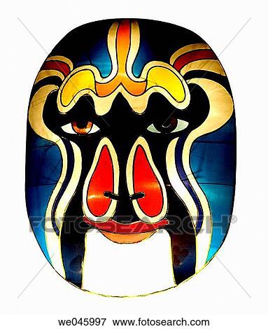 Chinese opera mask View Large Photo Image Stock Photo - Chinese opera mask. Fotosearch
