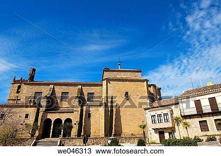 Church of Our Lady of the Assumption. Oropesa. Toledo province. Castilla-La Mancha. Spain View Large Photo Image Stock Image - Church of Our Lady of the Assumption. Oropesa. Toledo province. Castilla-La Mancha. Spain. Fotosearch