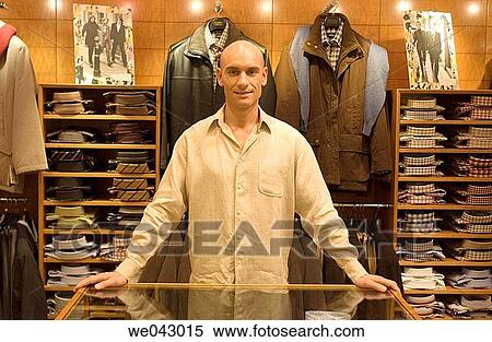 Stock Photography - Clothing store, 30's. Fotosearch